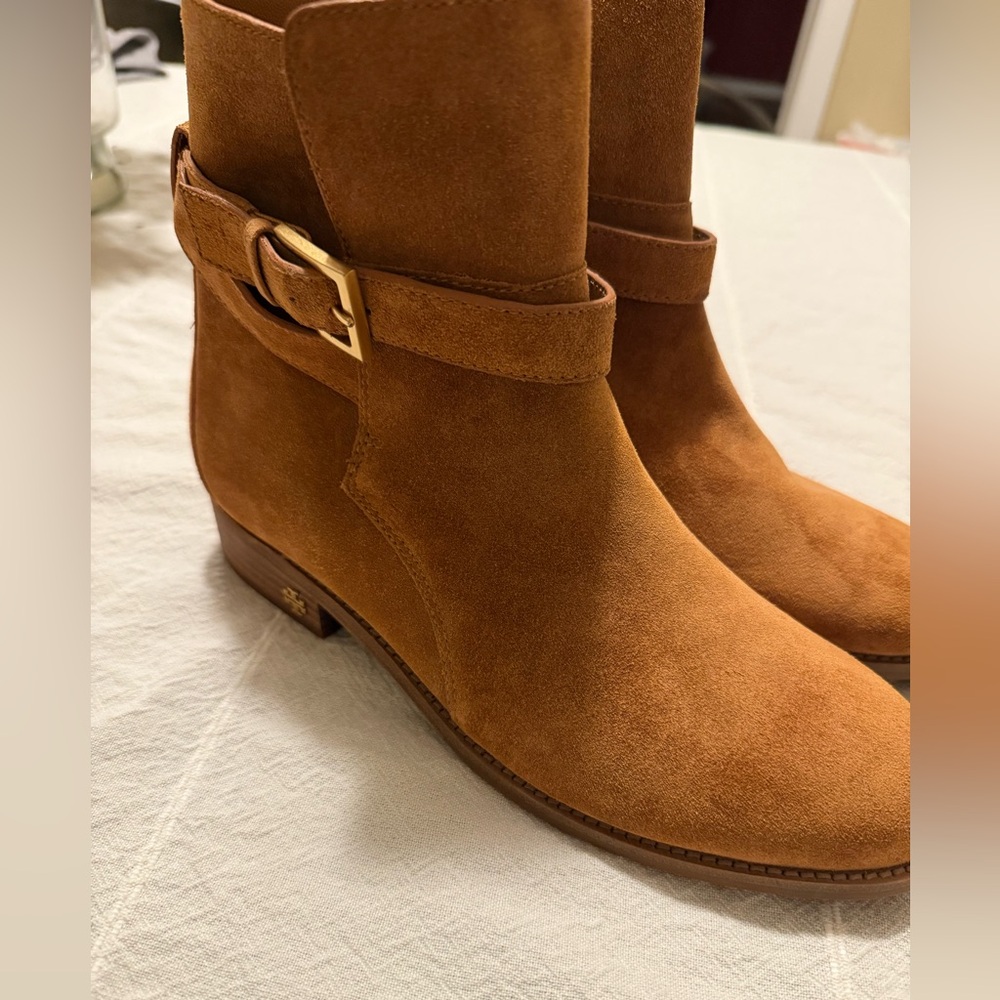 Tory Burch Brooke Ankle Bootie- Suede